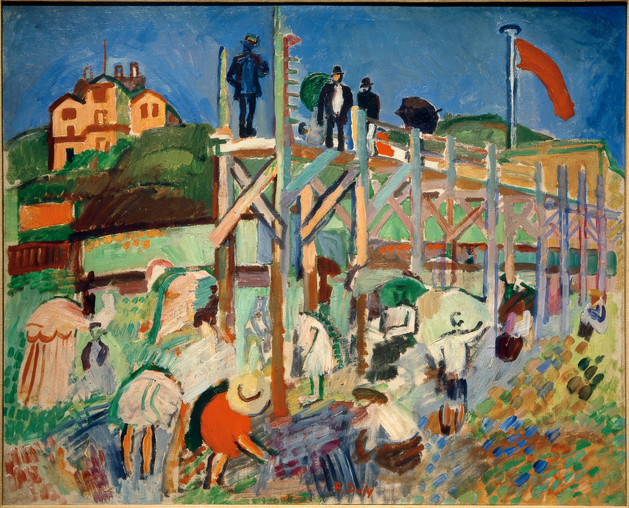 Sainte-Adresse, La Jetée door Raoul Dufy