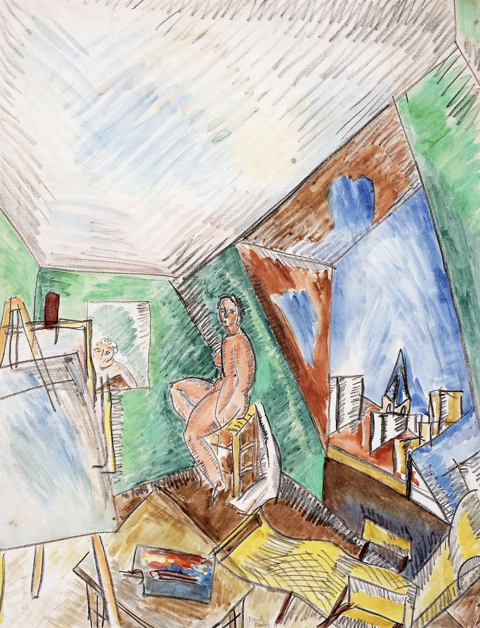 Het atelier van de kunstenaar; L