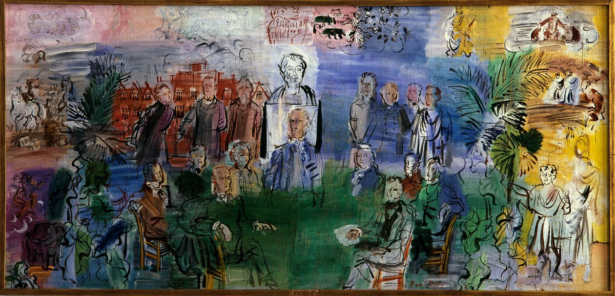 De wetenschappers door Raoul Dufy