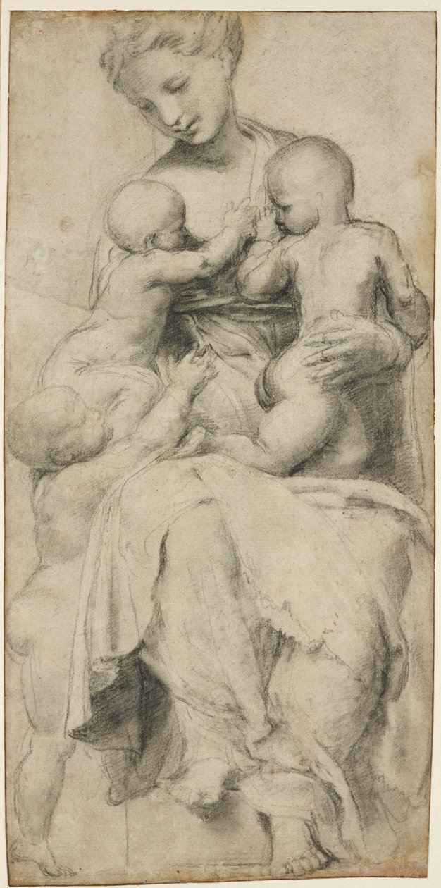 Liefdadigheid, WA1846.294 door Raffaello Sanzio Raphael