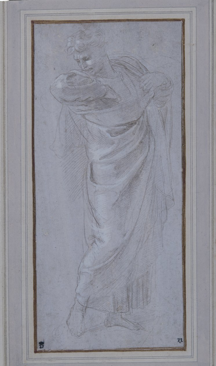 St. Paulus scheurt zijn kleren door Raphael