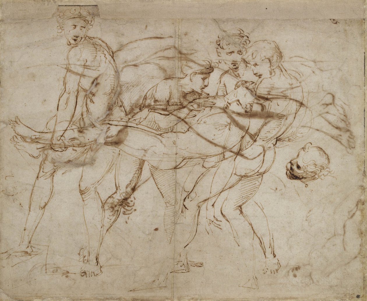 De dood van Adonis door Raphael