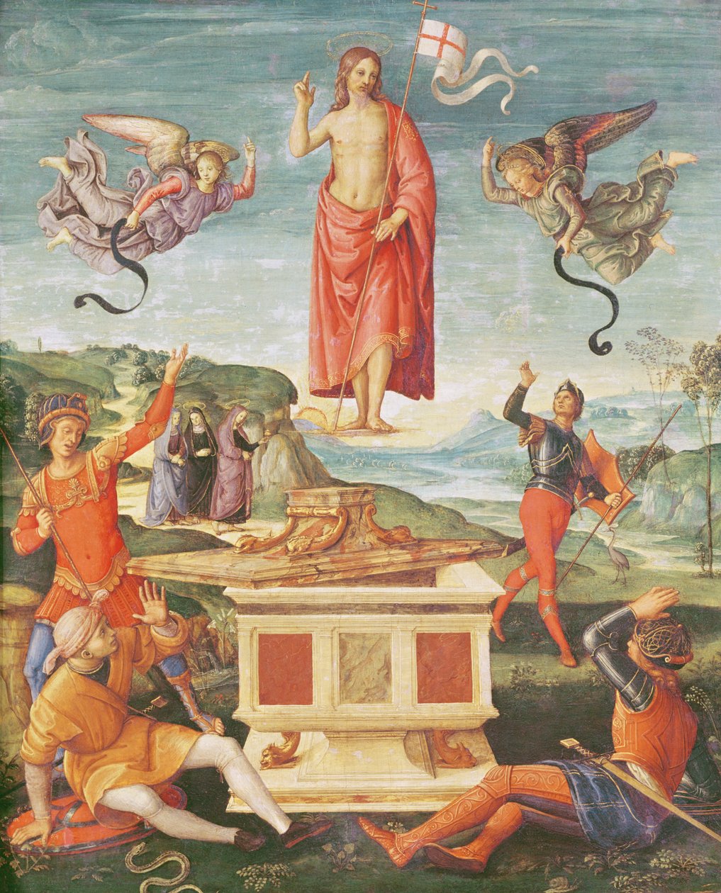 De opstanding van Christus door Raphael