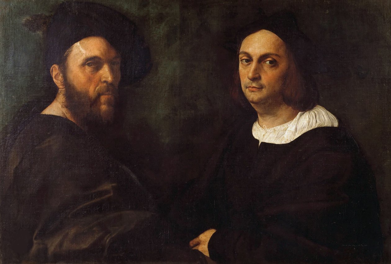 Dubbelportret door Raphael