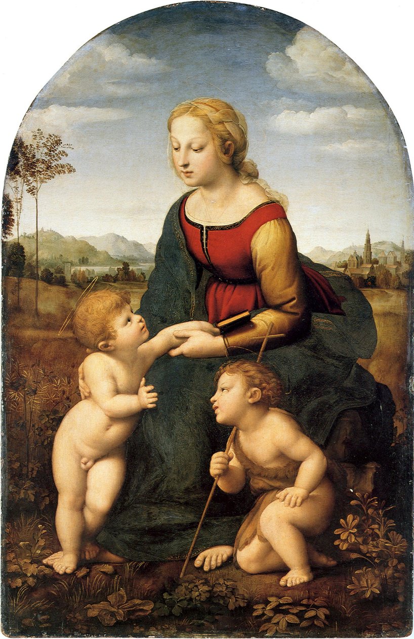 Madonna en kind met Johannes de Doper

Alternatieve titel(s):  La belle jardinière door Raphael