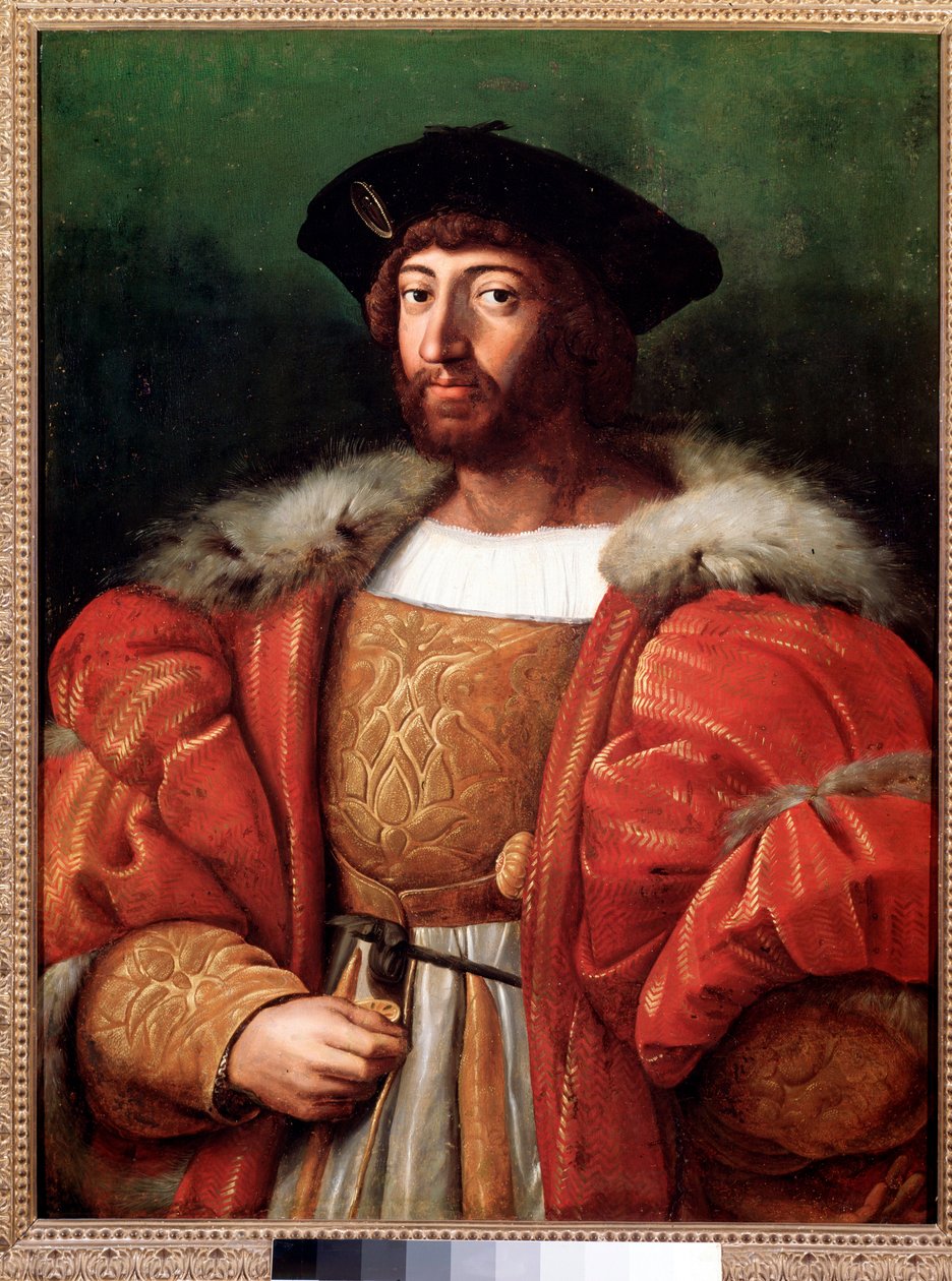 Portret van Laurent II van Medicis, Hertog van Urbino door Raphael