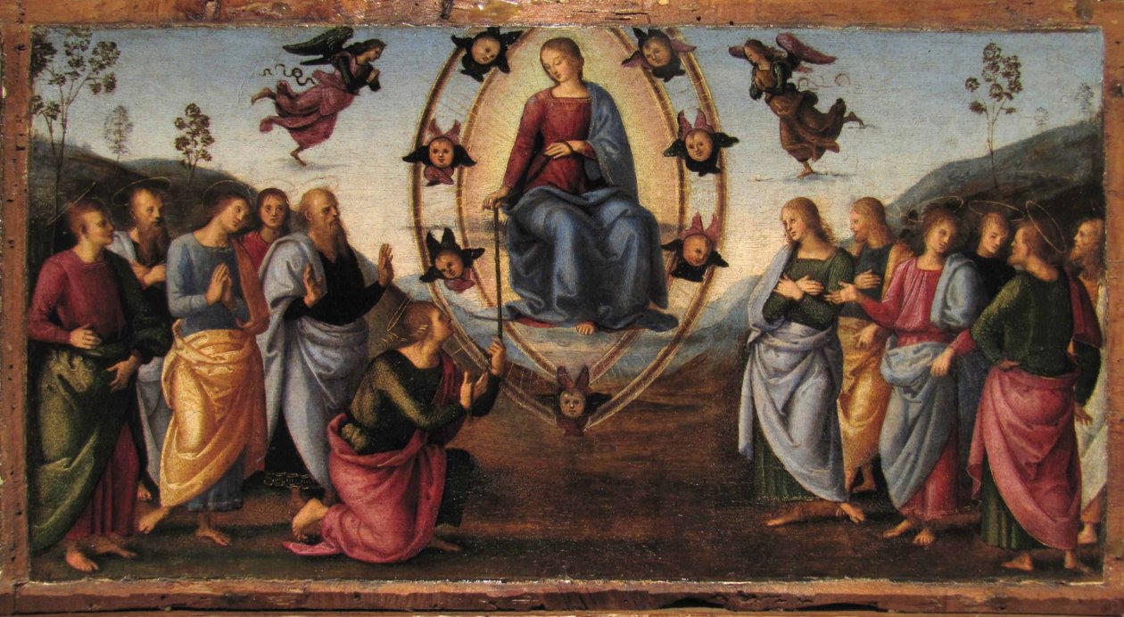 Predella Paneel van het Fano Altaarstuk door Raffaello Sanzio Raphael