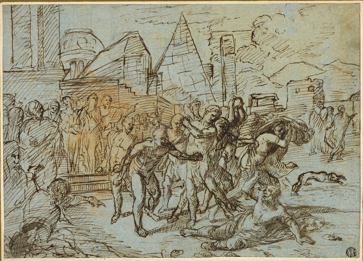 Steniging van Stefanus door Raymond de Lafage