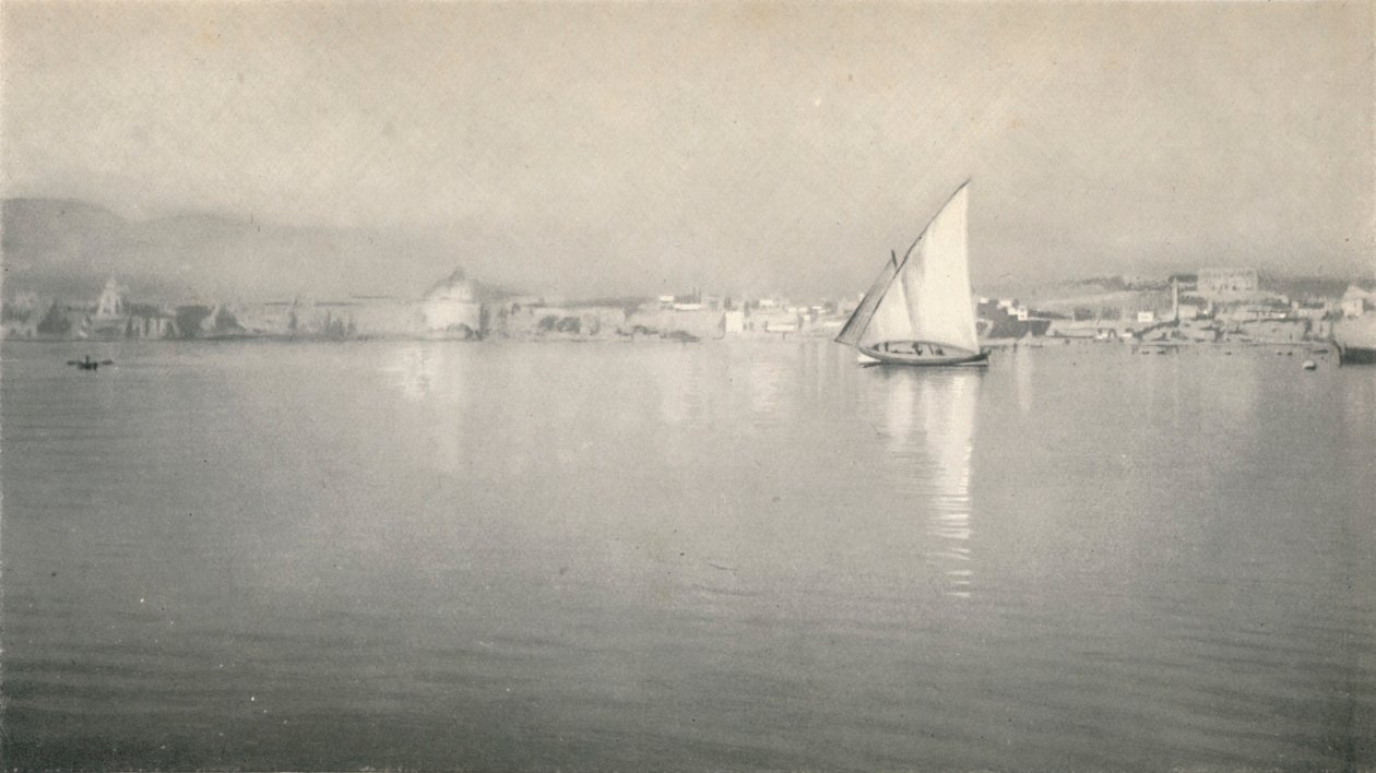 In de haven, Palma, Mallorca, ca. 1927 door Reginald Belfield