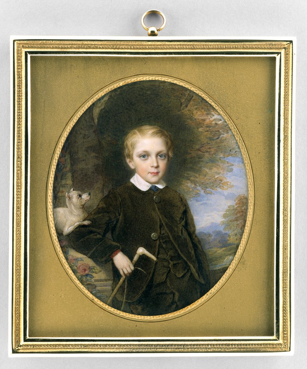 Portret van een jongen, c.1865-80 door Reginald Easton