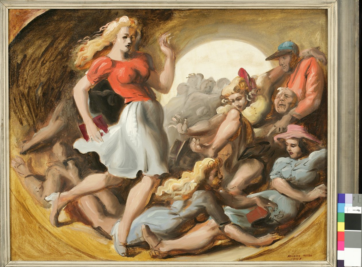 Vat plezier door Reginald Marsh