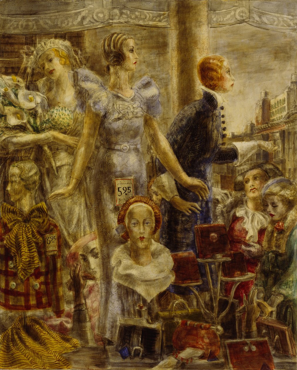 Toon venster door Reginald Marsh