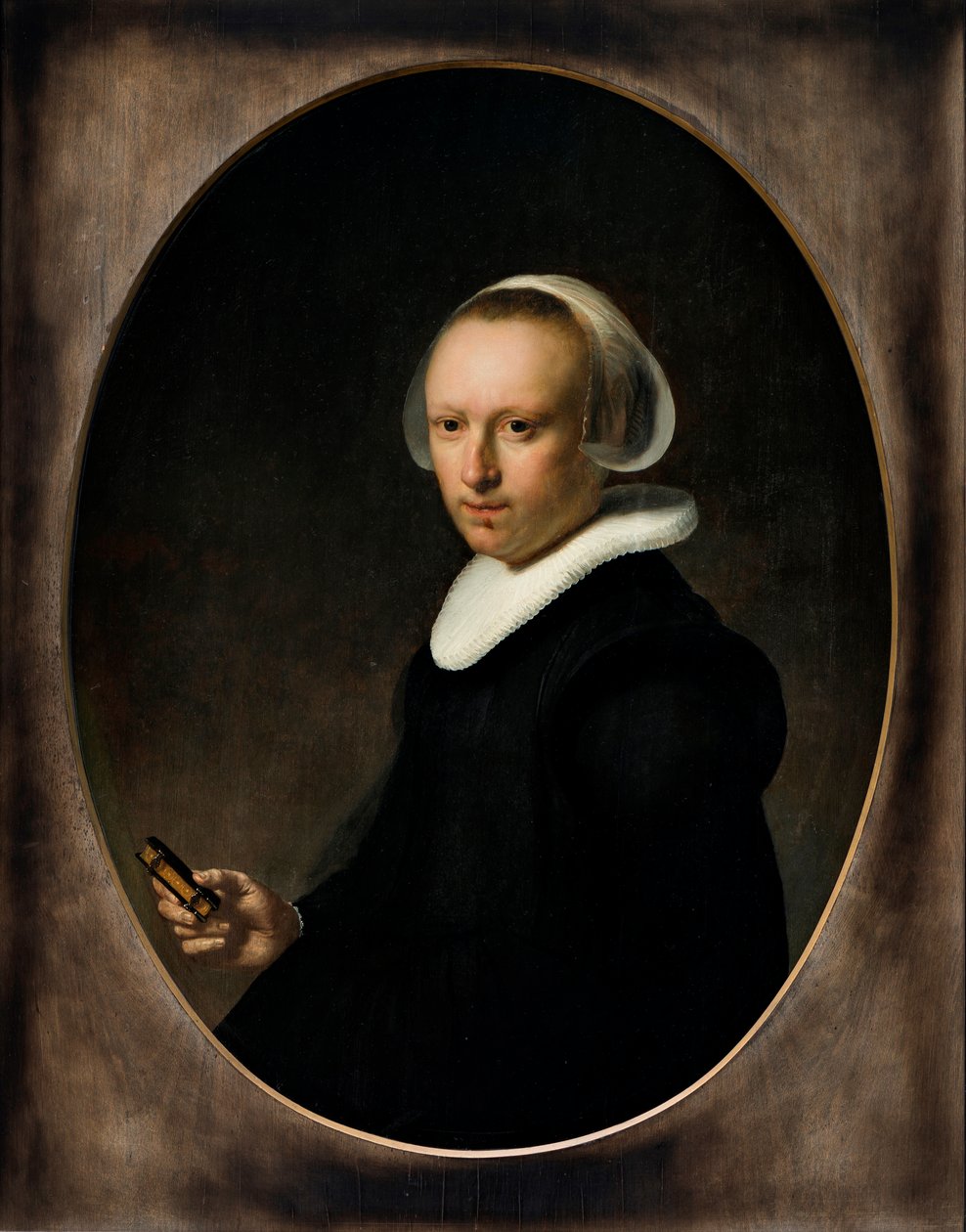 Portret van een 39-jarige vrouw door Rembrandt van Rijn