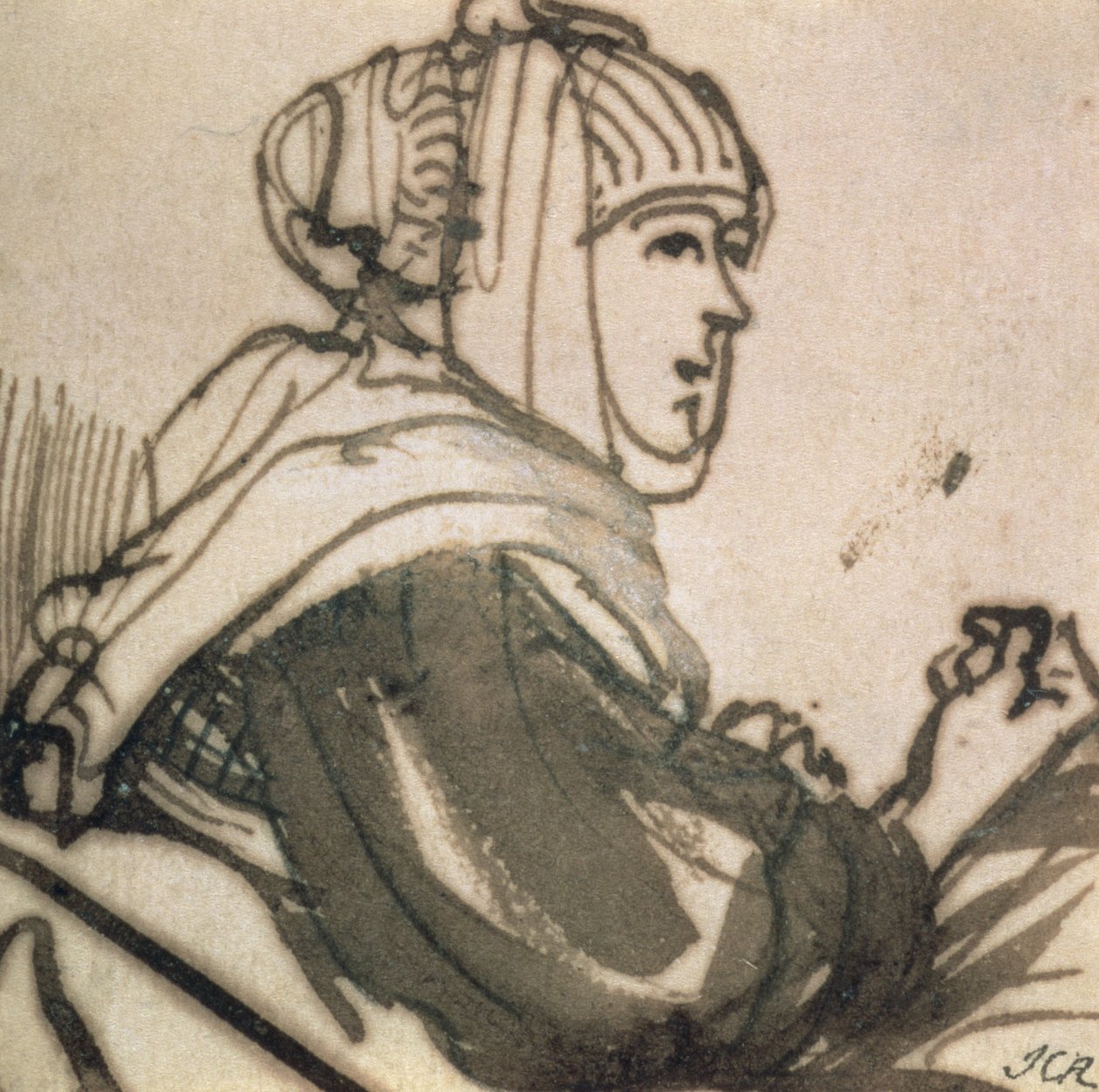 Portret van Saskia, 1634 door Rembrandt van Rijn
