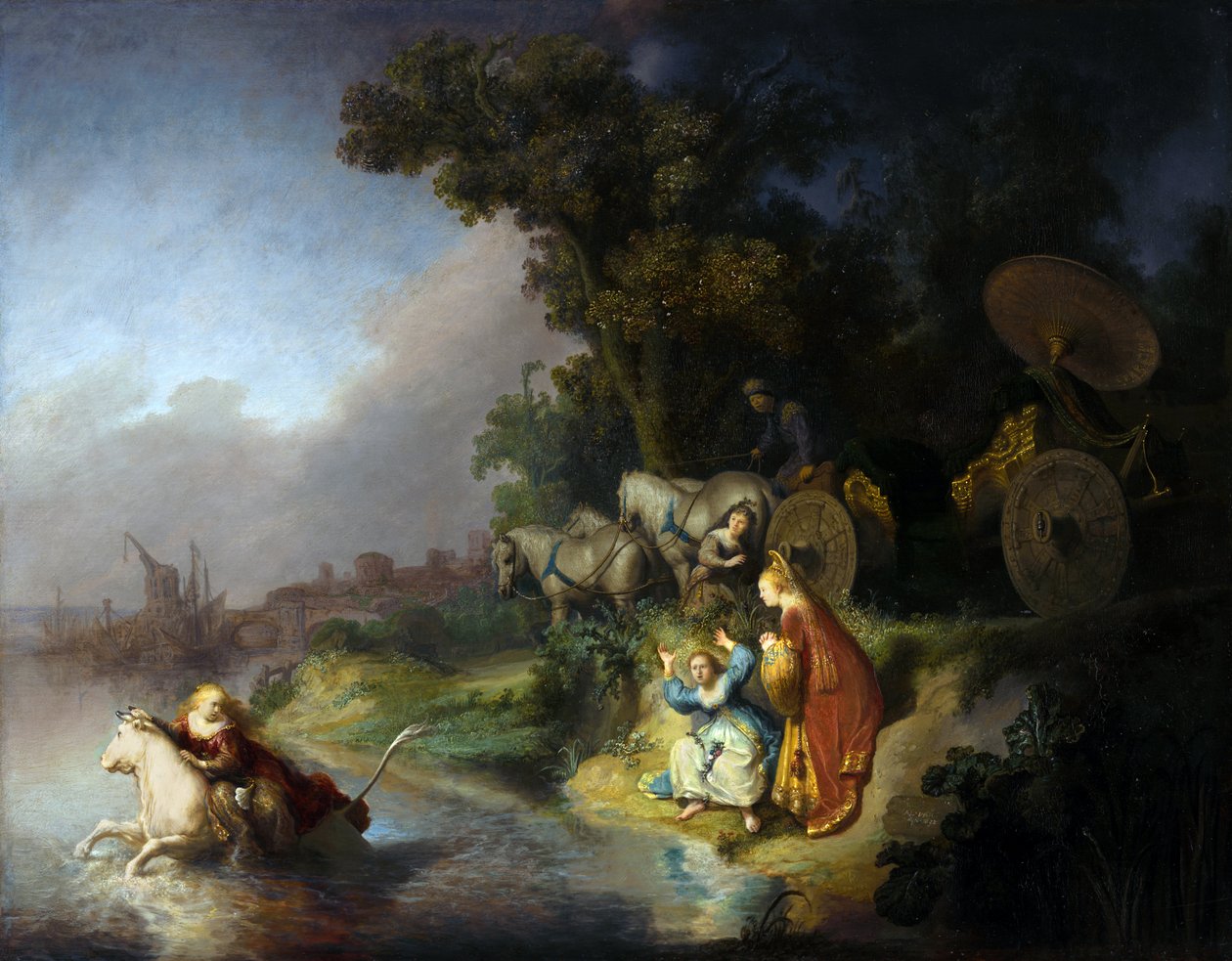 De ontvoering van Europa door Rembrandt van Rijn