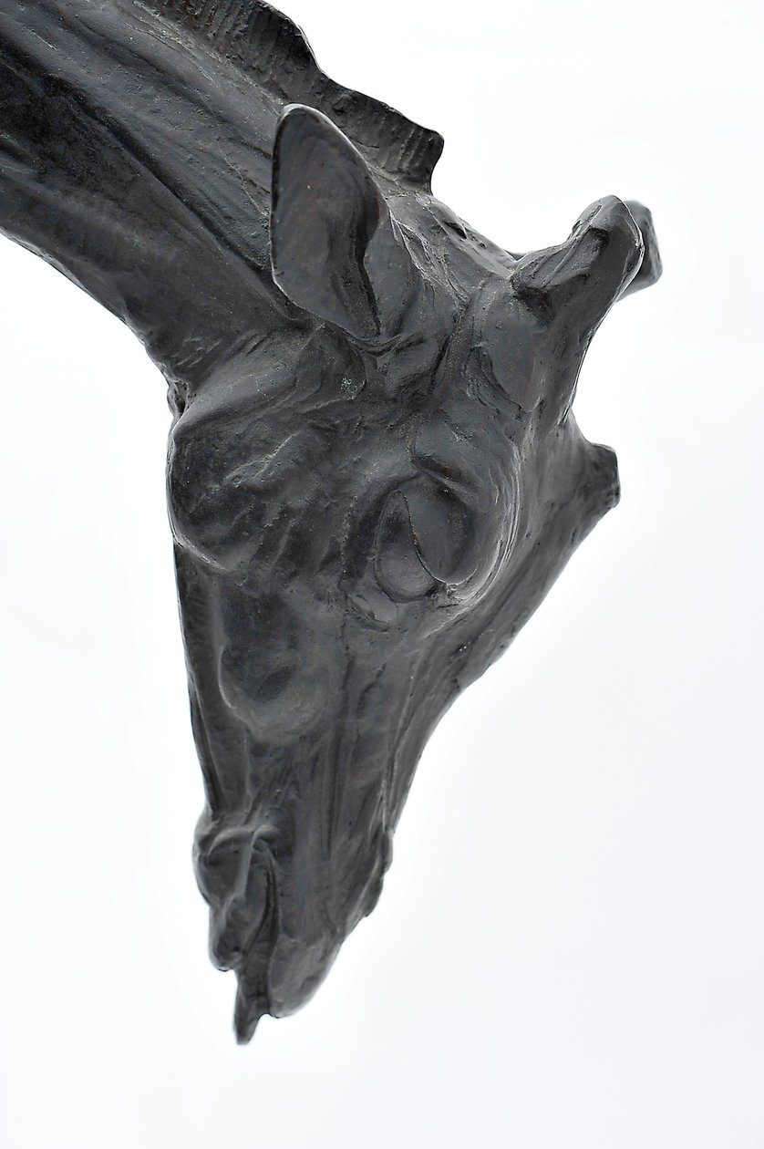 Grote Giraffe met Gebogen Hoofd, gemodelleerd 1909-10, gegoten voor 1913 door Rembrandt Bugatti