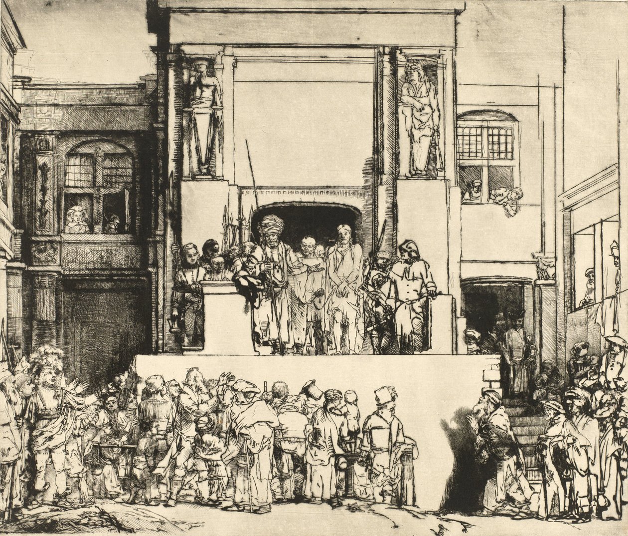 Ecce Homo door Rembrandt van Rijn