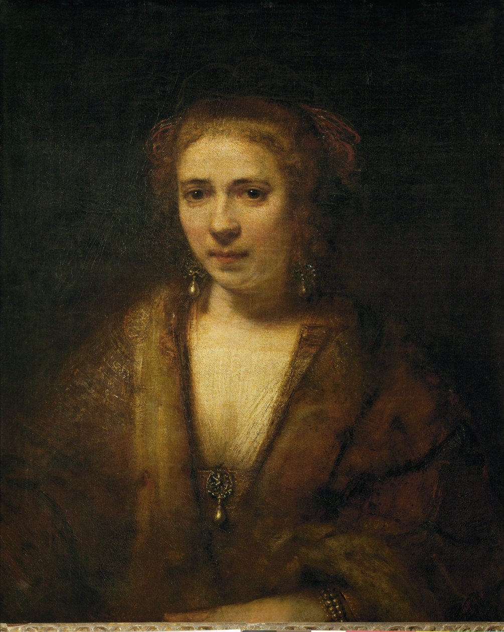 Portrait of Hendrijke Stoffels … door Rembrandt Harmensz. van Rijn