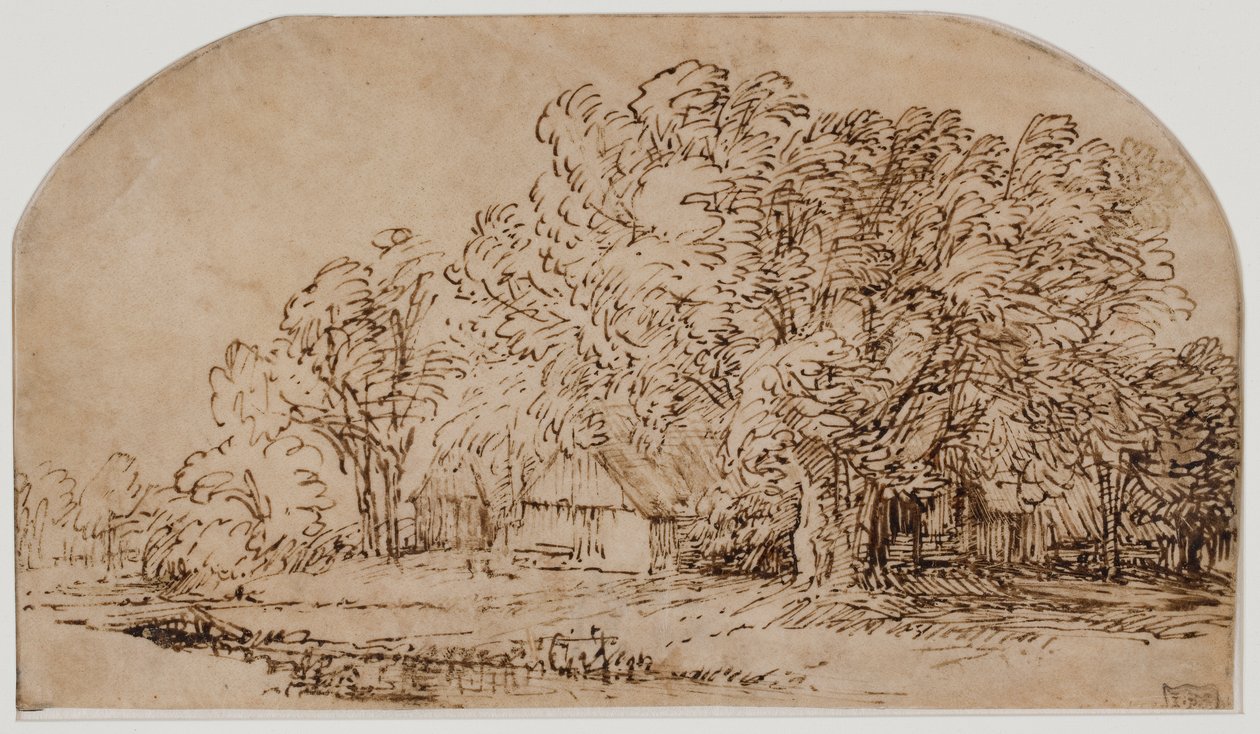 De Windvlaag door Rembrandt van Rijn