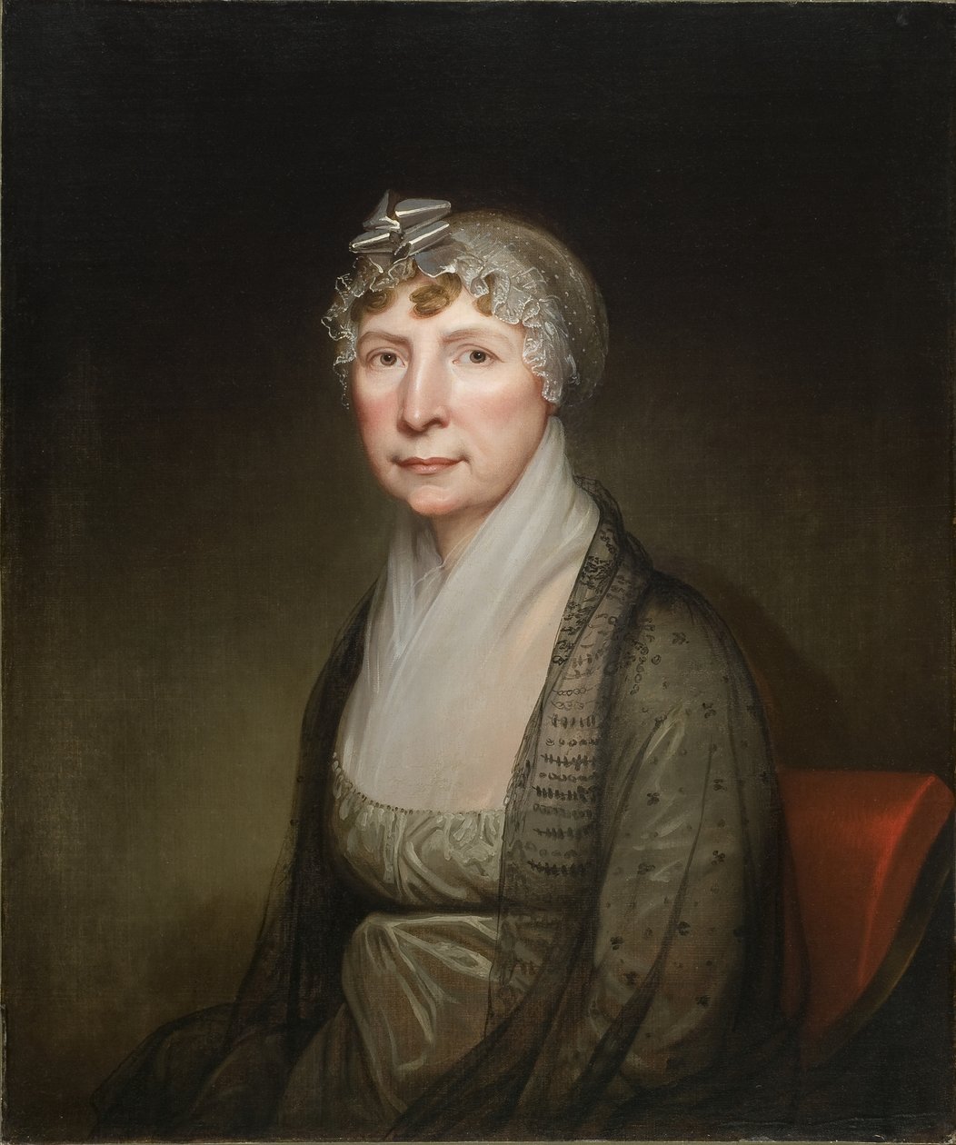 Portret van Cornelia Van Horn Lansdale (Mevrouw Thomas Lancaster Lansdale) door Rembrandt Peale
