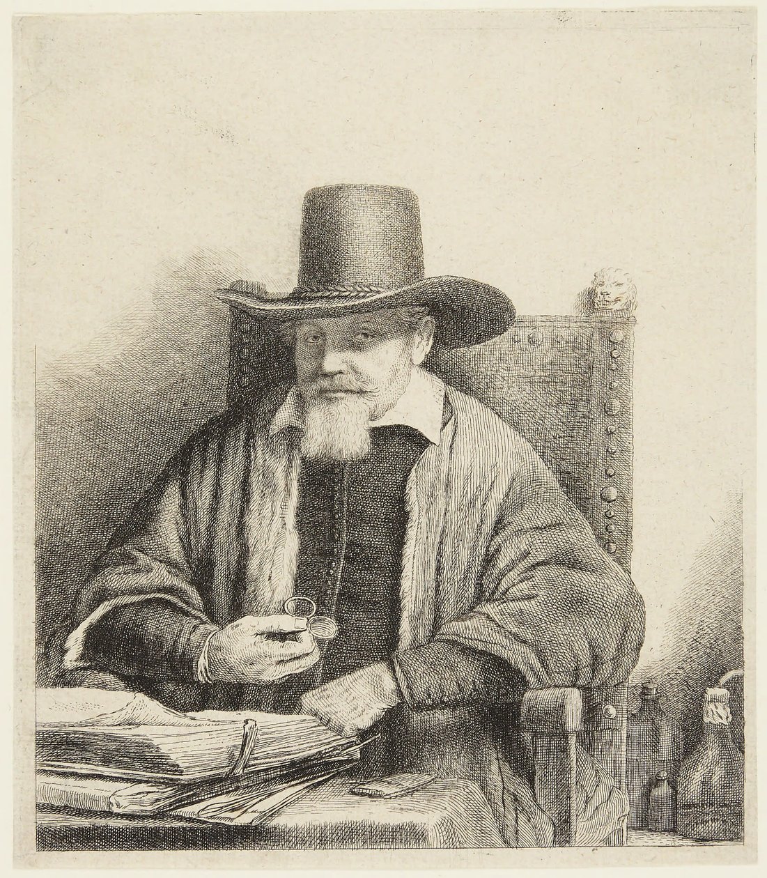 Arnold Tholinx door Rembrandt van Rijn