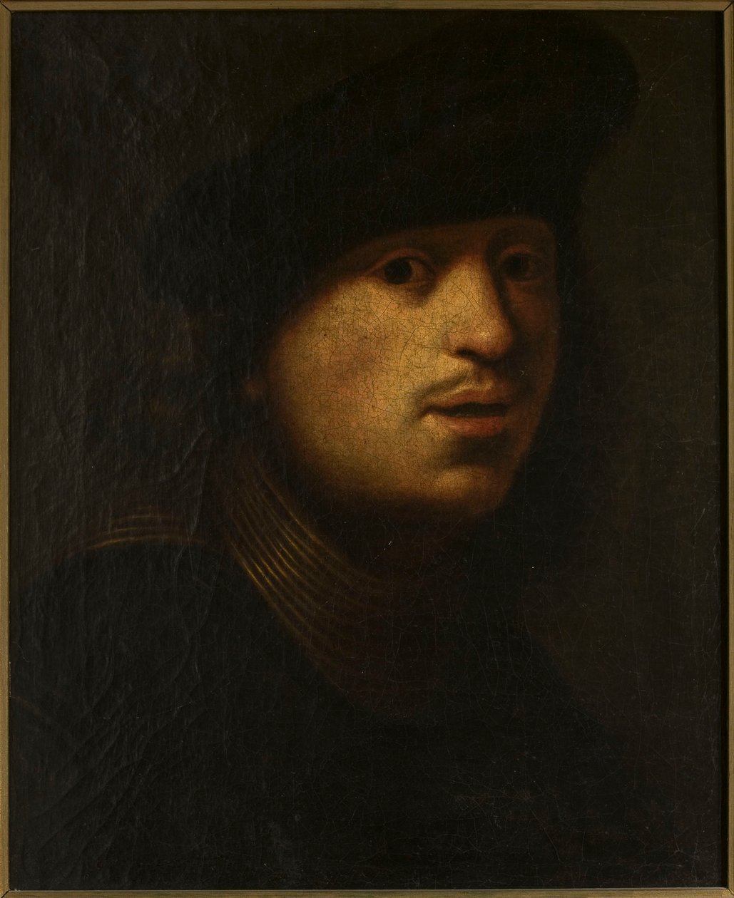 Zelfportret door Rembrandt van Rijn