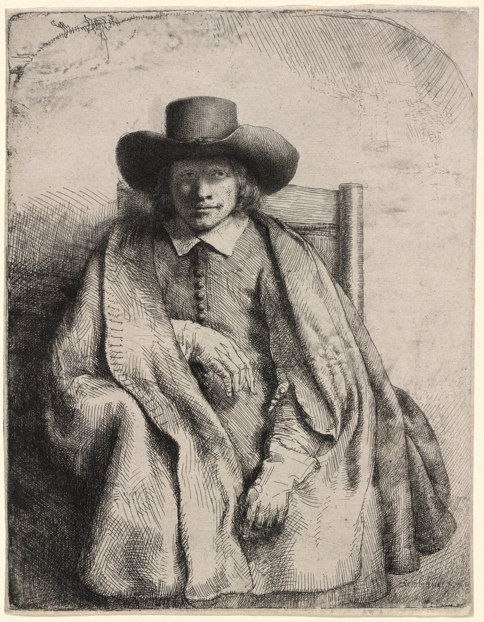 Clement de Jonghe door Rembrandt van Rijn