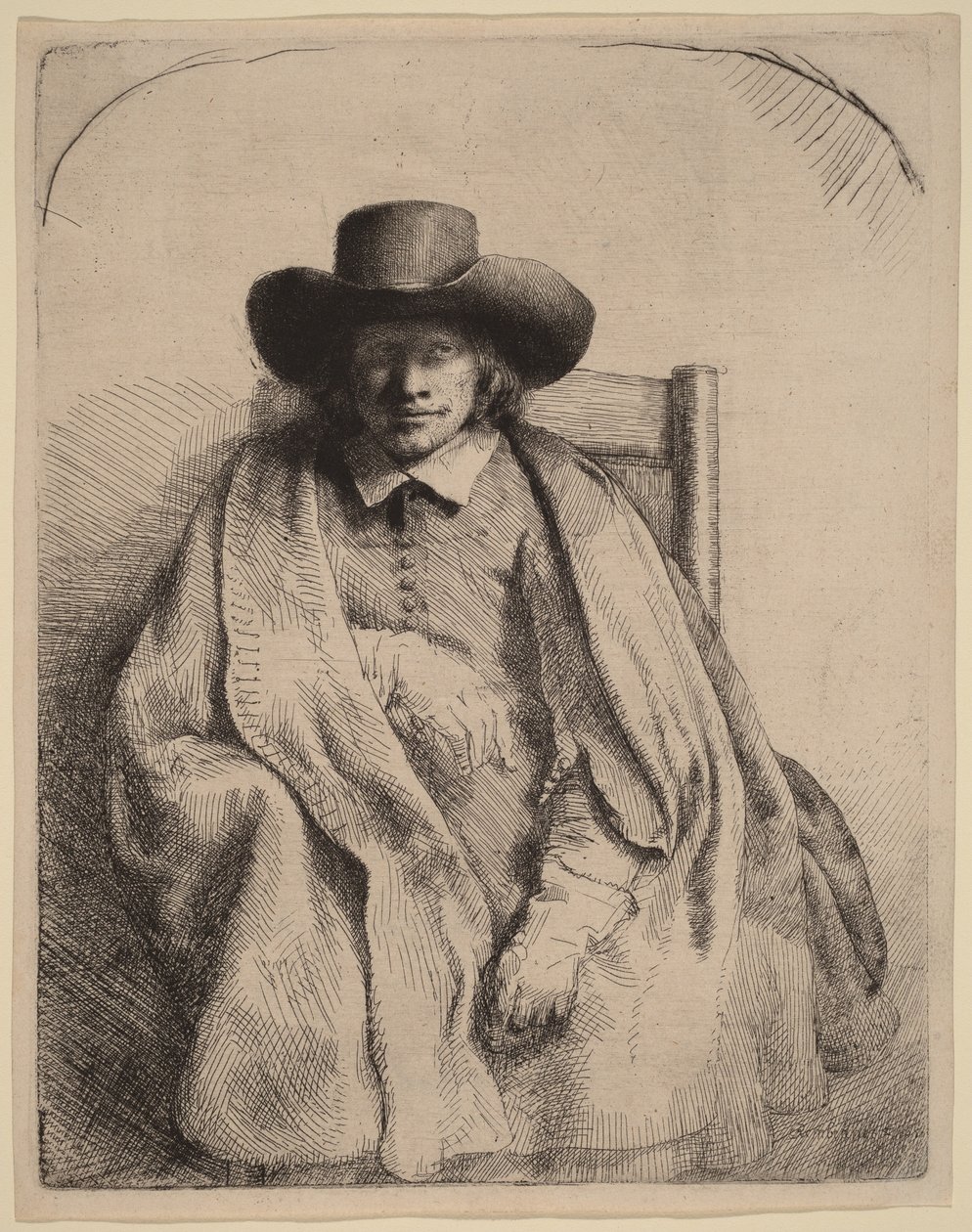 Clement de Jonghe door Rembrandt van Rijn