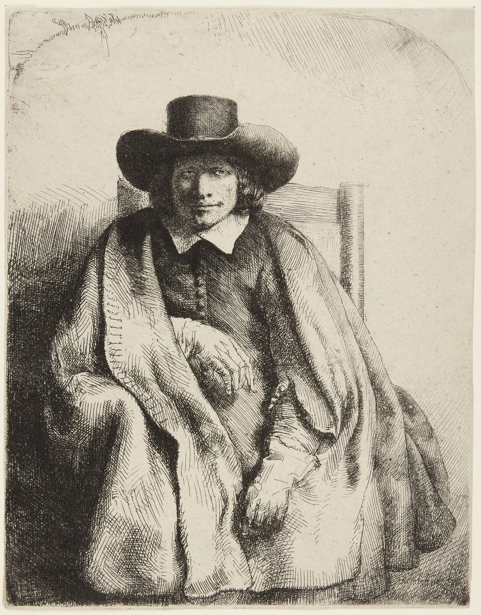 Clement de Jonghe door Rembrandt van Rijn