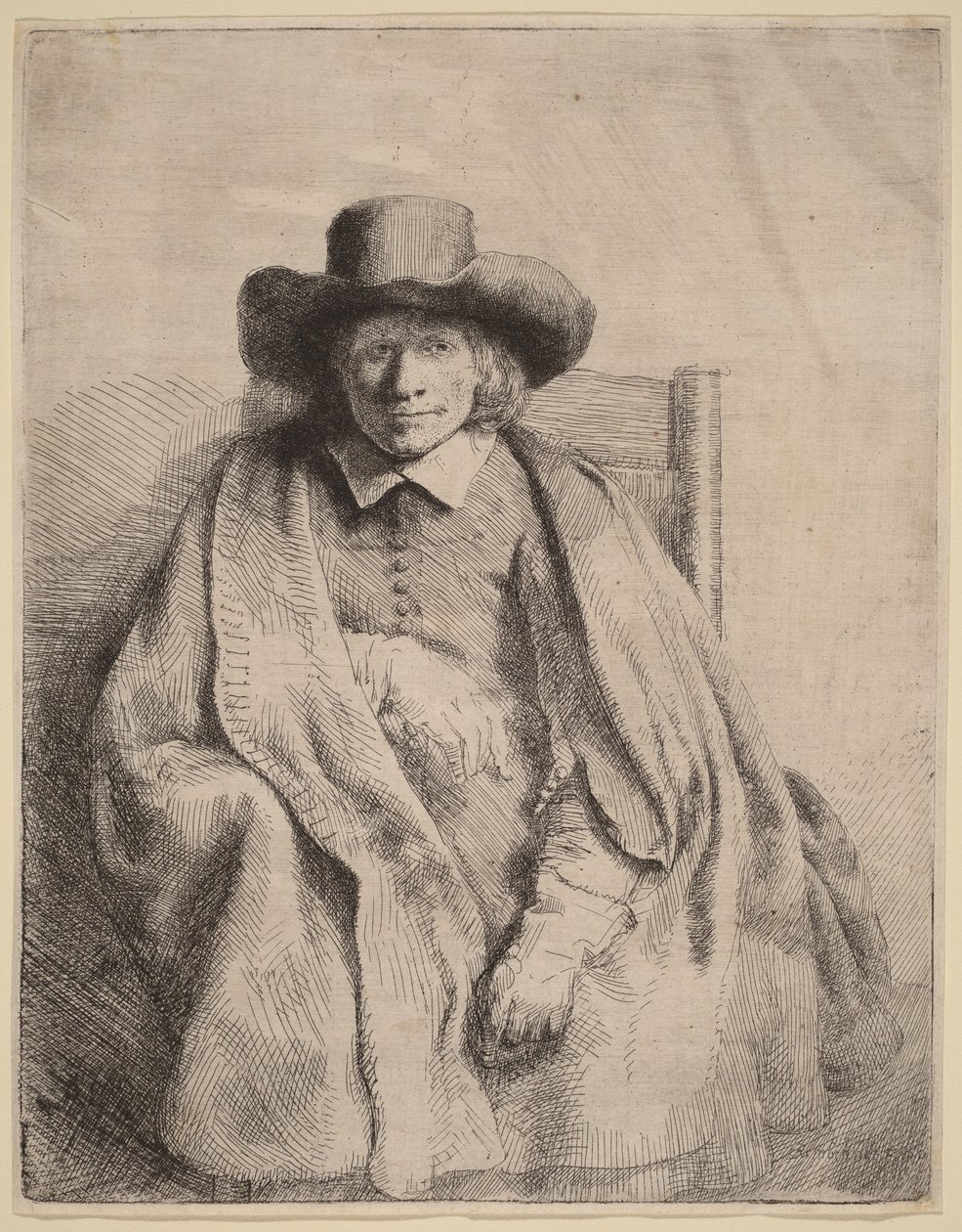Clement de Jonghe door Rembrandt van Rijn