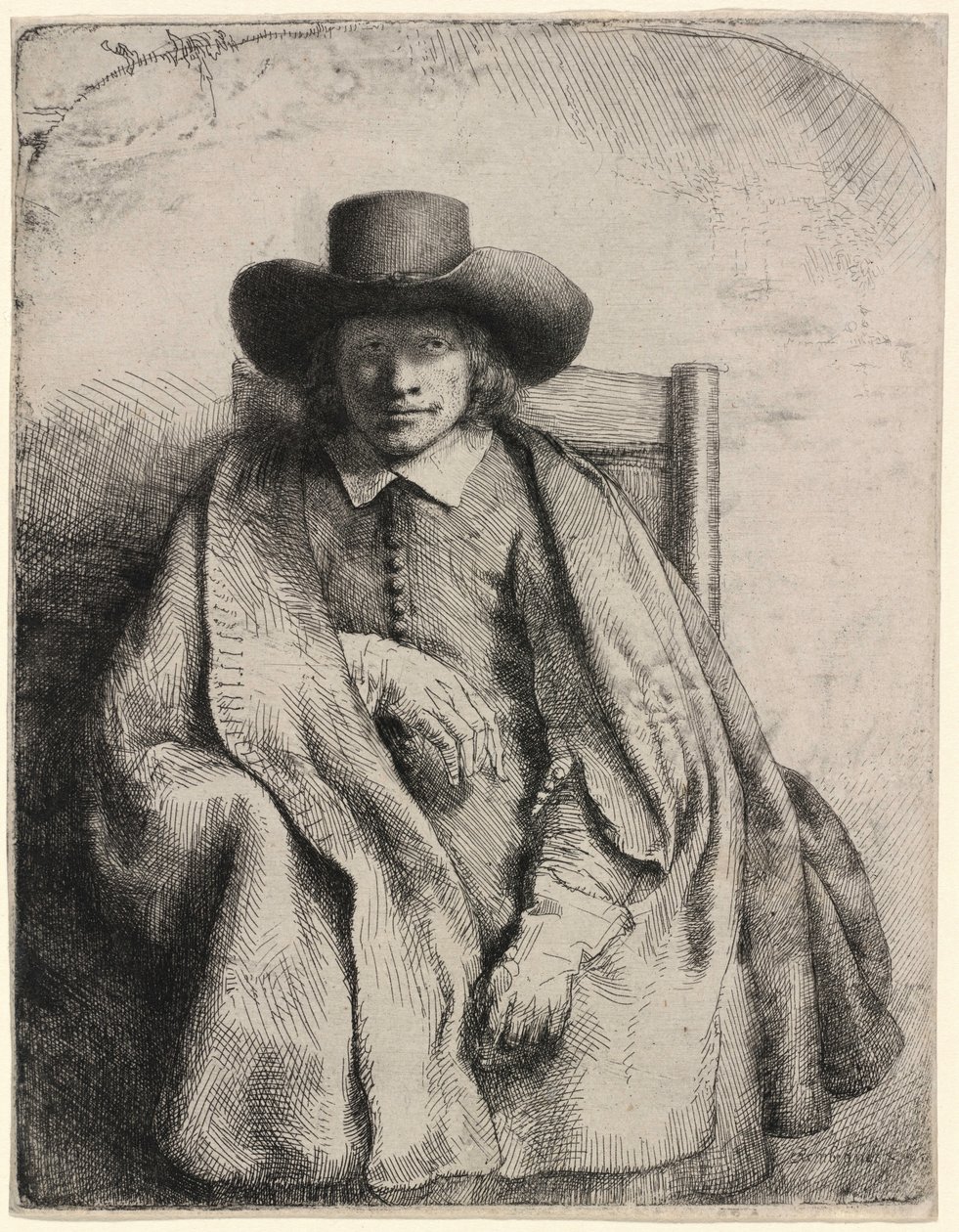 Clement de Jonghe door Rembrandt van Rijn