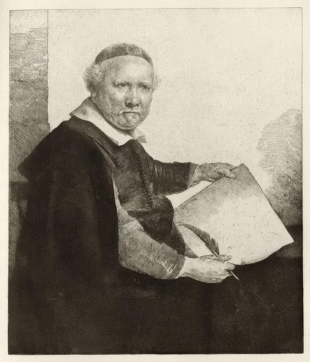 De grote Coppenol door Rembrandt van Rijn