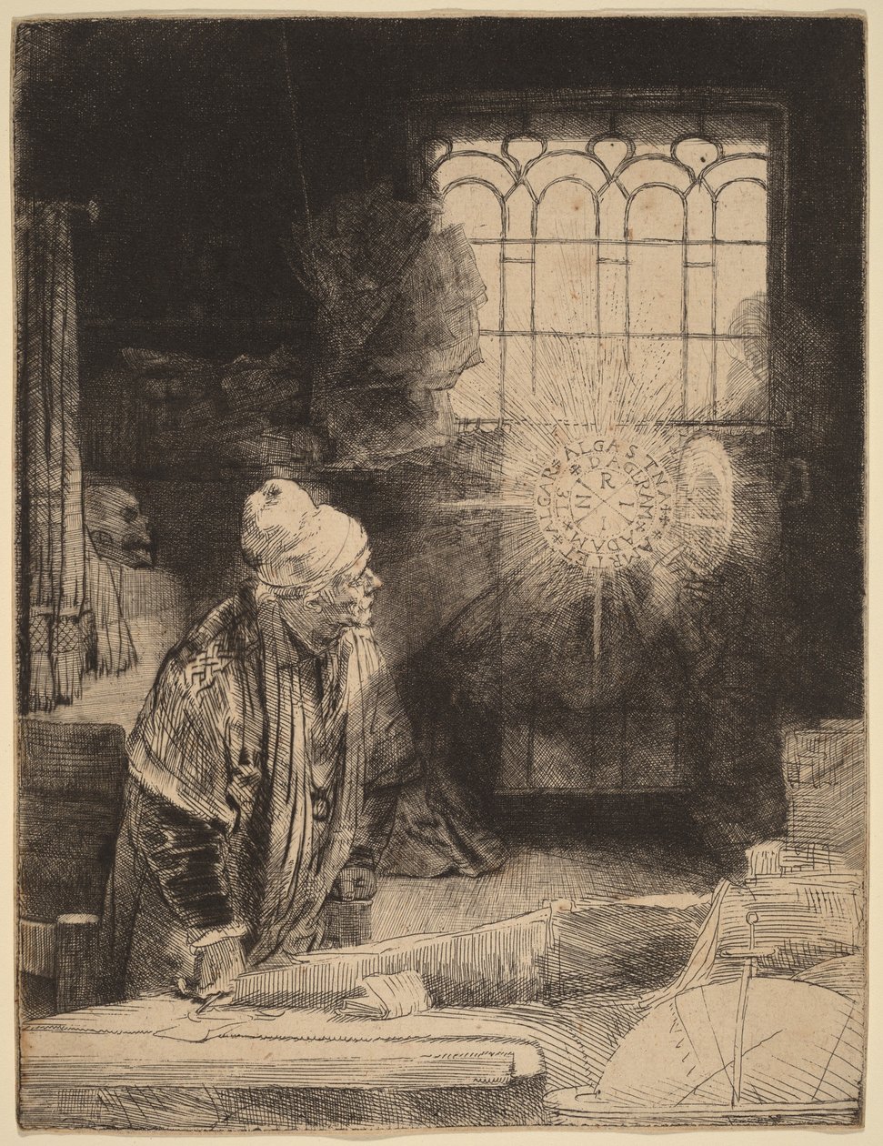 Faust door Rembrandt van Rijn