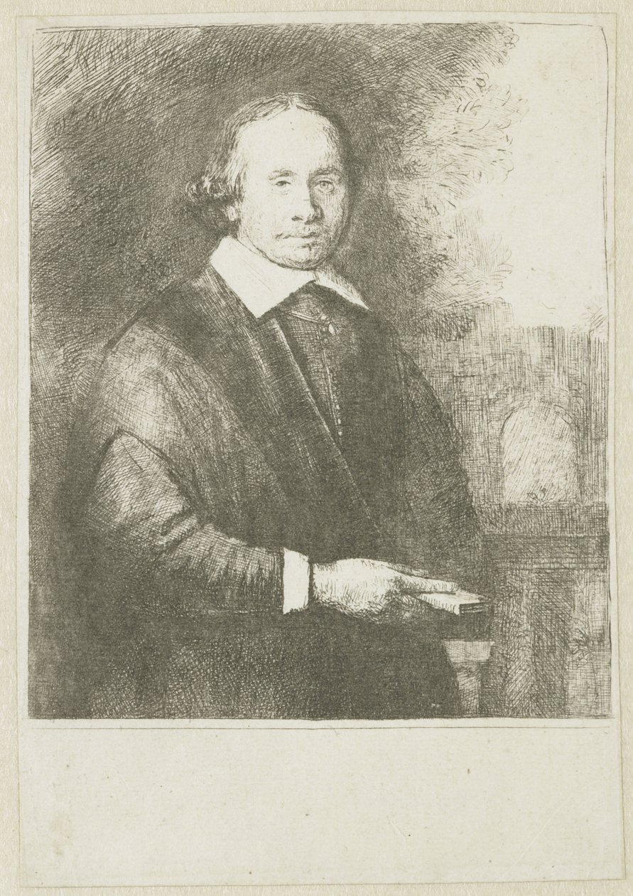 Jan Antonides van der Linden door Rembrandt van Rijn