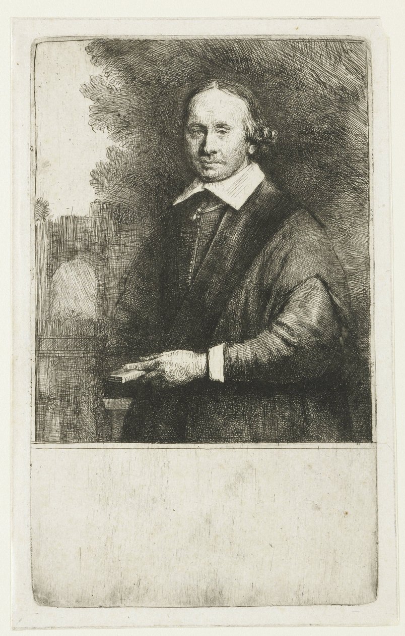 Jan Antonides van der Linden door Rembrandt van Rijn