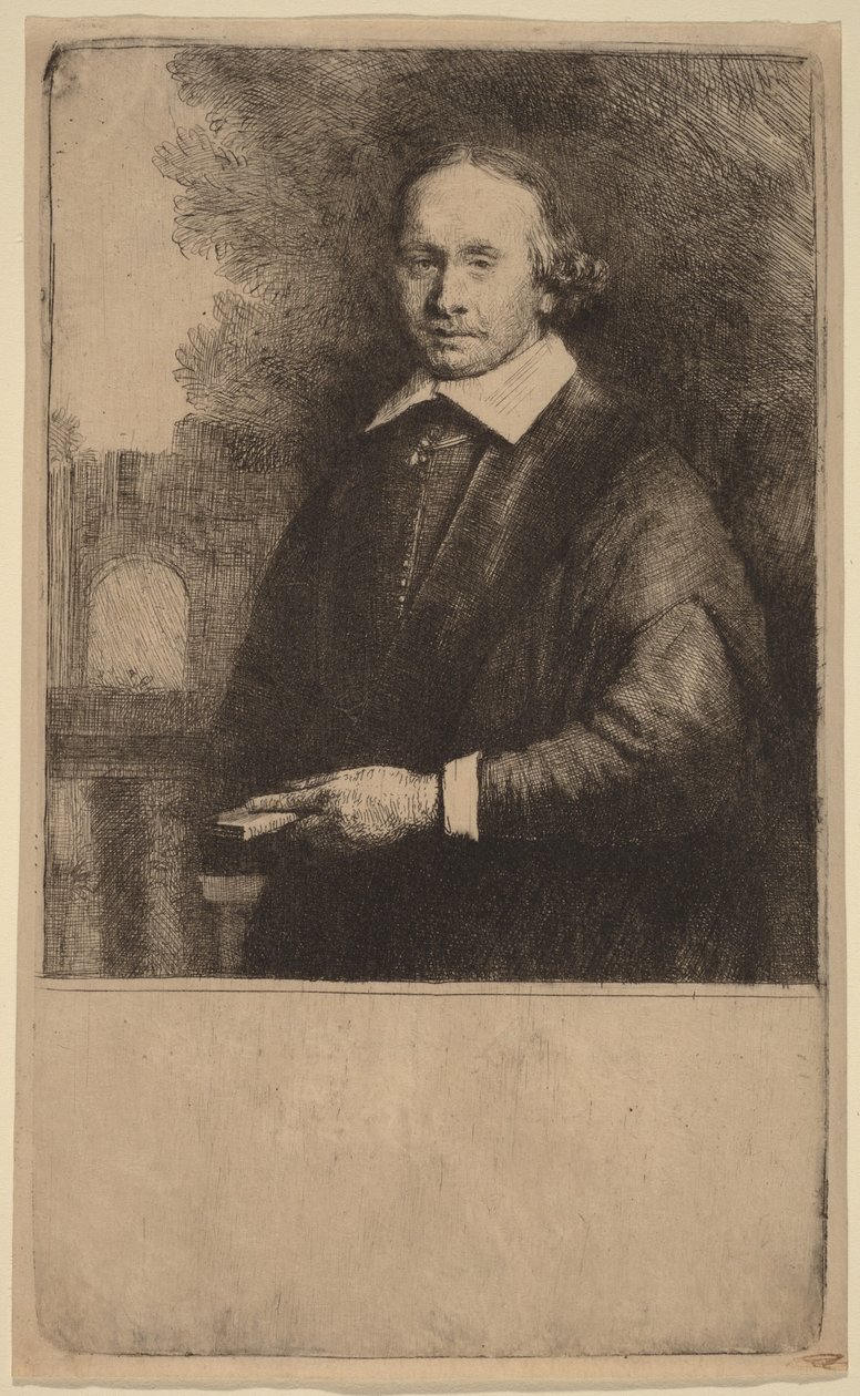 Jan Antonides van der Linden door Rembrandt van Rijn