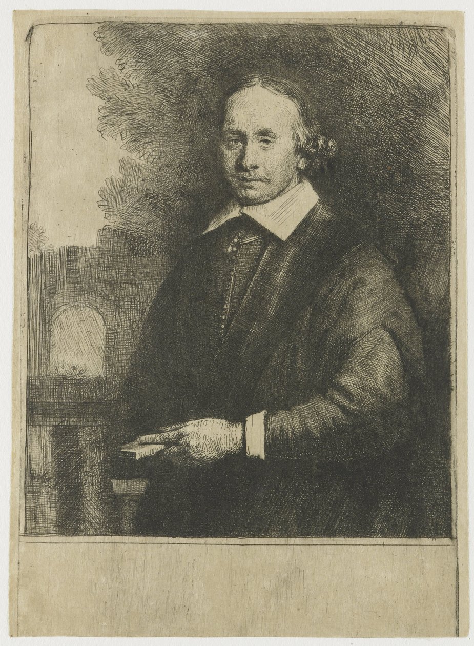 Jan Antonides van der Linden door Rembrandt van Rijn