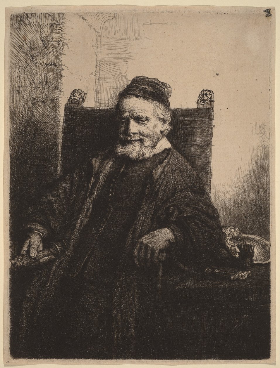 Niet voor Lutma door Rembrandt van Rijn