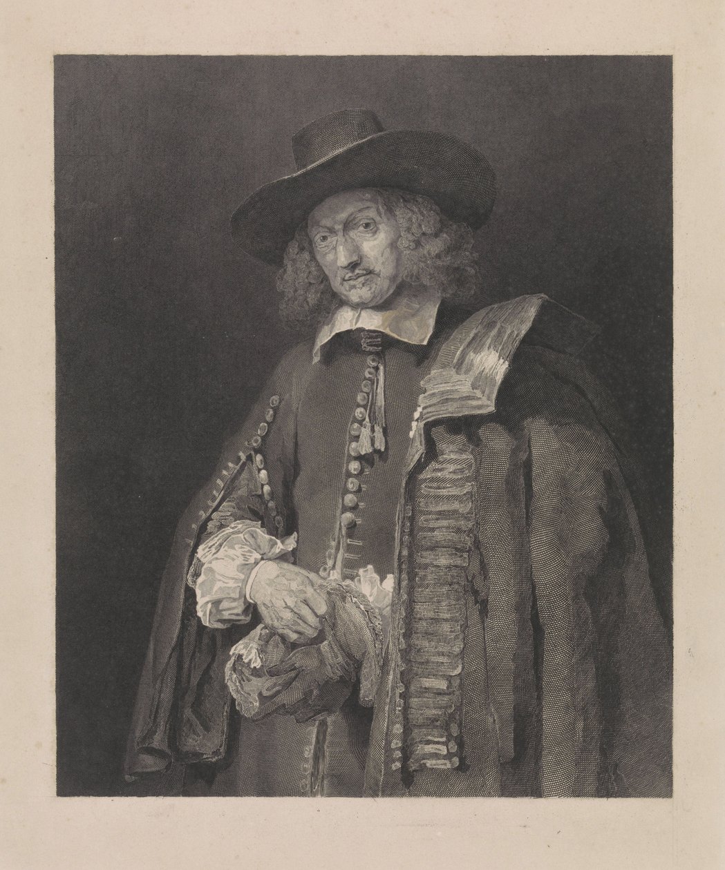 Jan Six door Rembrandt van Rijn