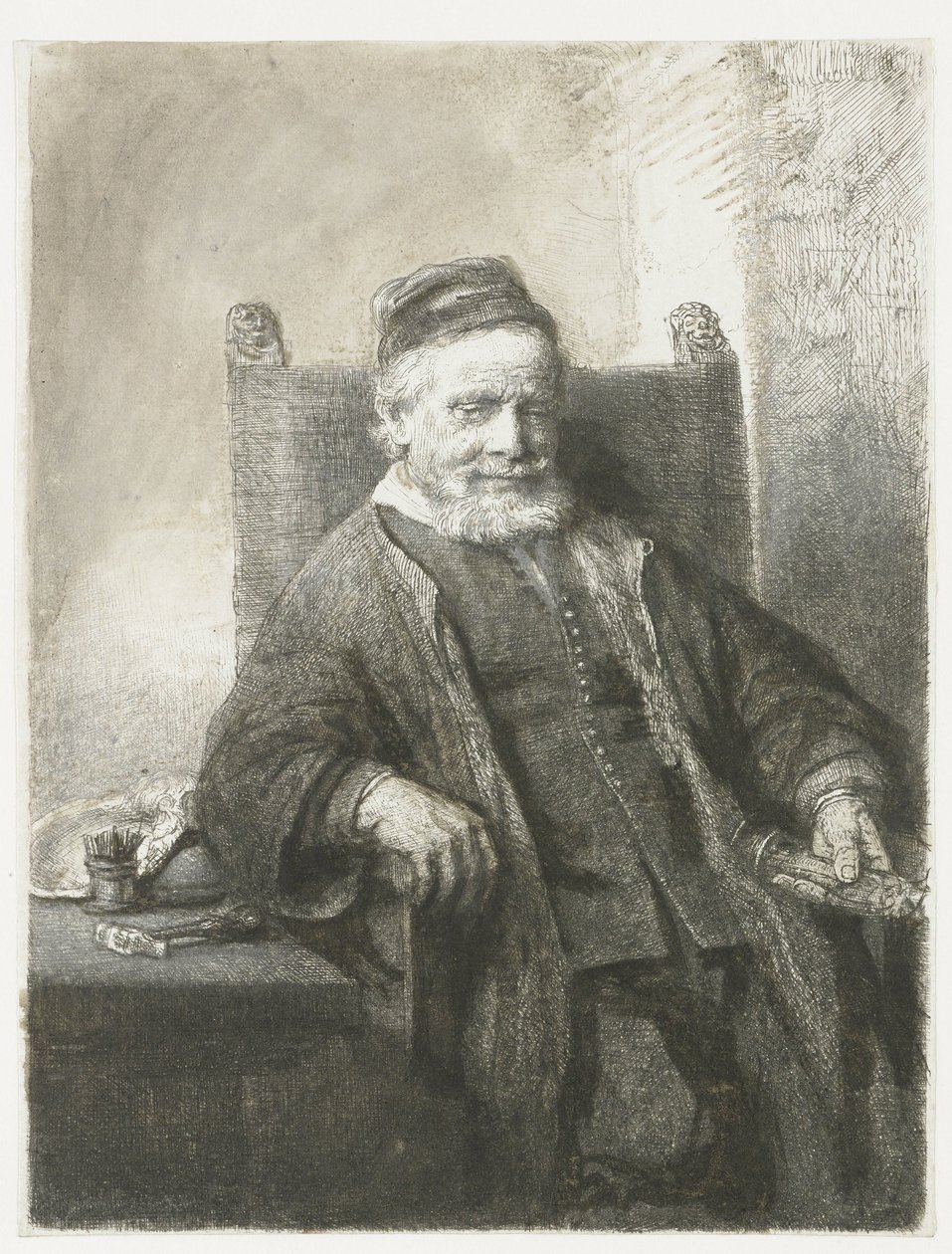 Johannes Lutma door Rembrandt van Rijn
