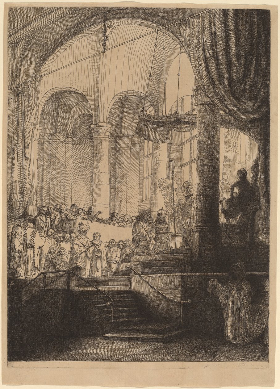 Medea, of het Huwelijk van Jason en Creusa door Rembrandt van Rijn