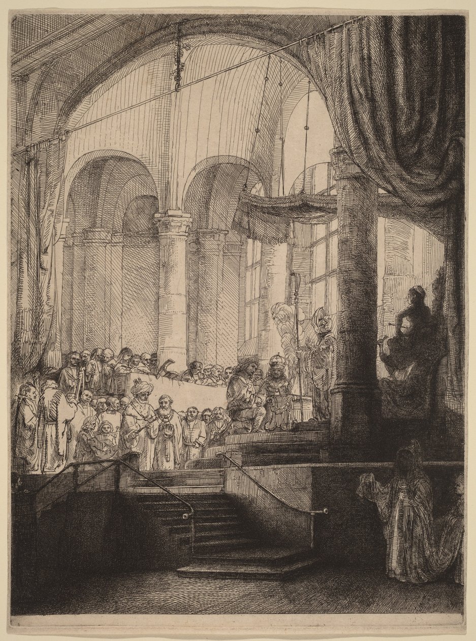 Medea, of het huwelijk van Jason en Creusa door Rembrandt van Rijn