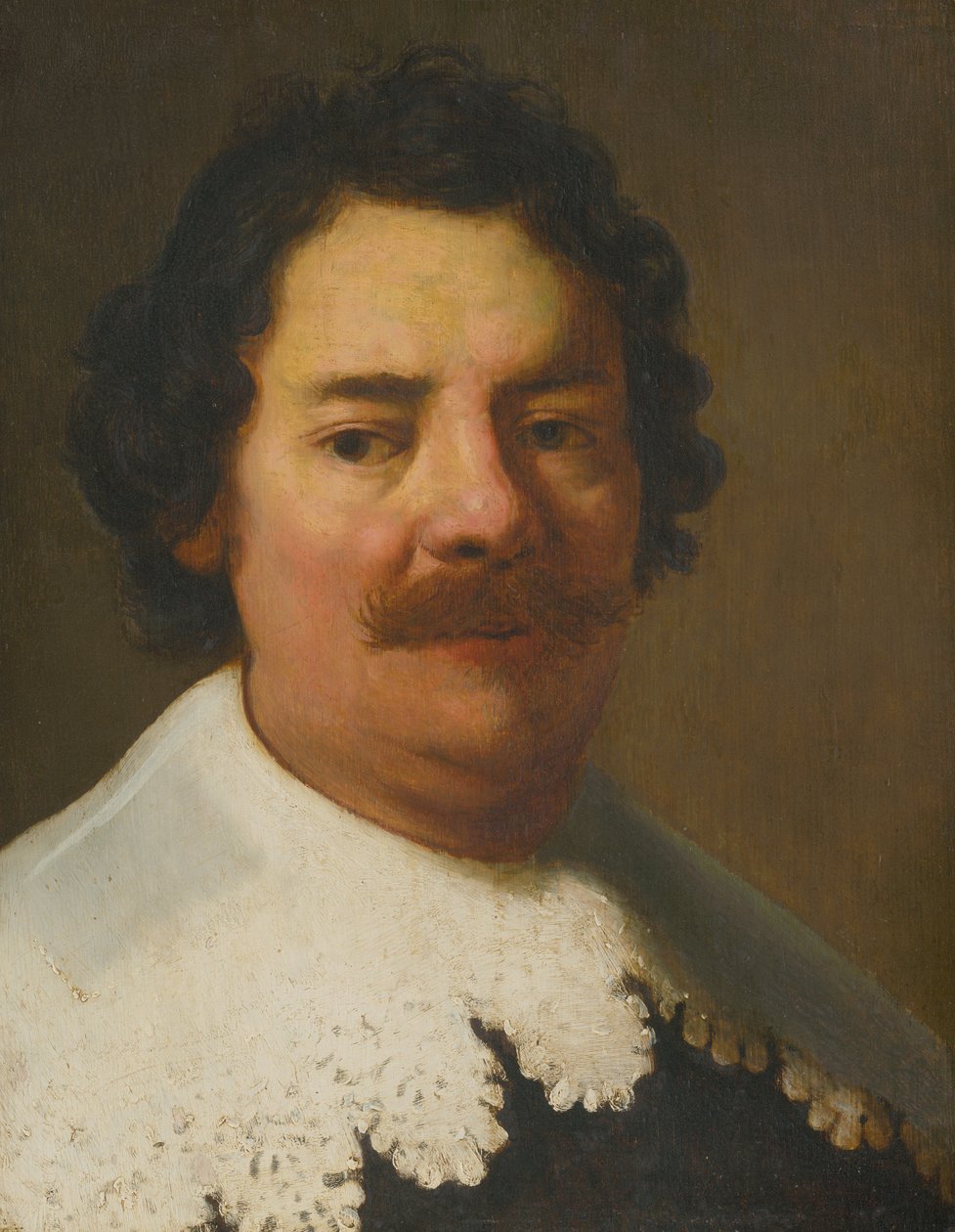 Portret van Willem Burchgraeff, 17e eeuw door Rembrandt van Rijn