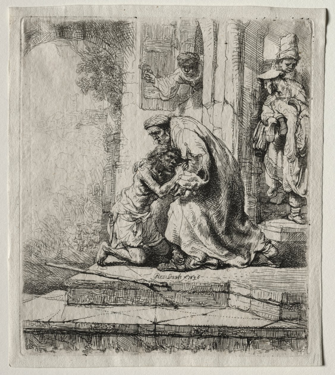 De terugkeer van de verloren zoon door Rembrandt van Rijn