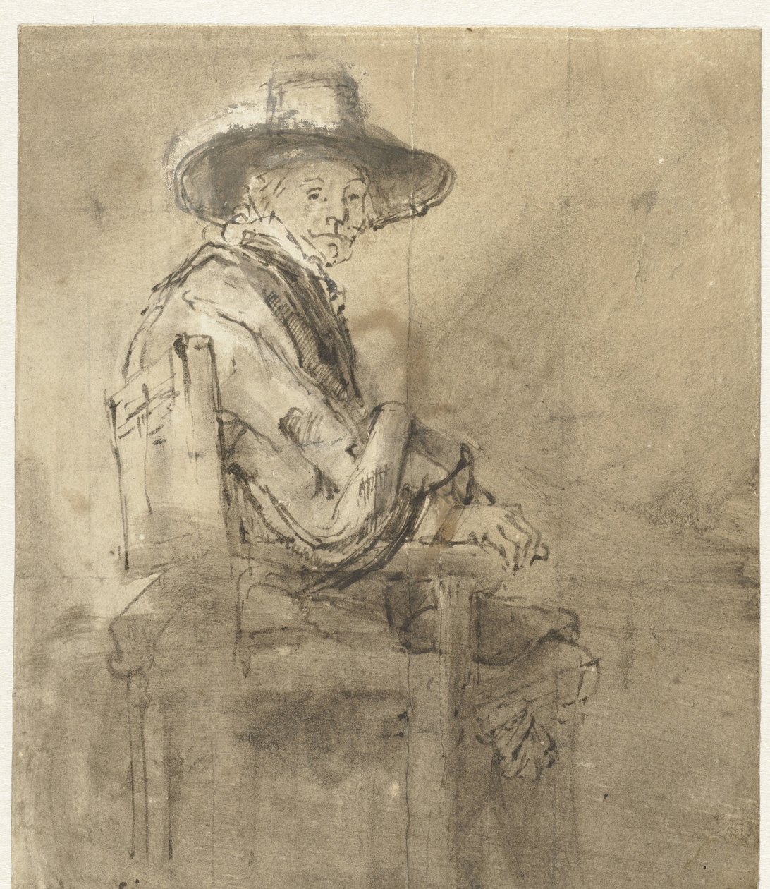 Zittende syndicus: Jacob van Loon door Rembrandt van Rijn