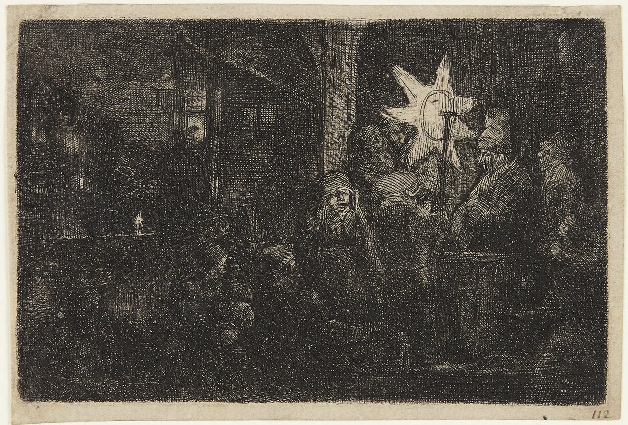 Ster van de Koningen door Rembrandt van Rijn