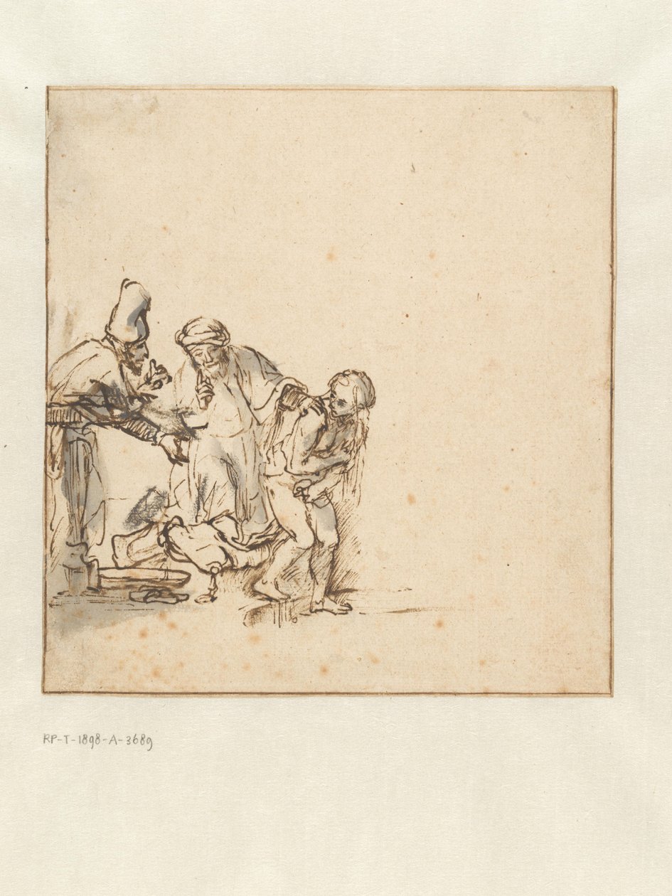 Susanna en de ouderlingen door Rembrandt van Rijn