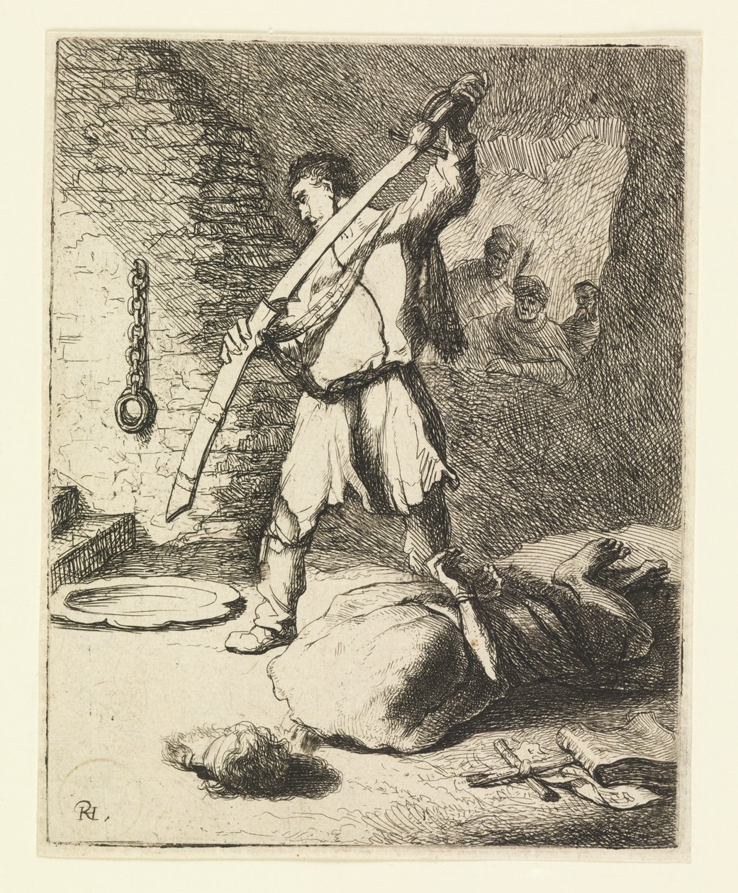 De Onthoofding van Johannes de Doper door Rembrandt van Rijn