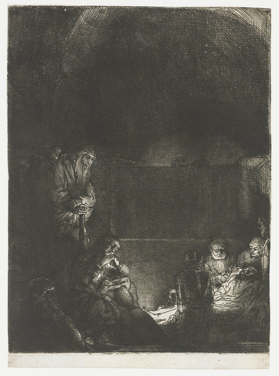 De Graflegging door Rembrandt van Rijn