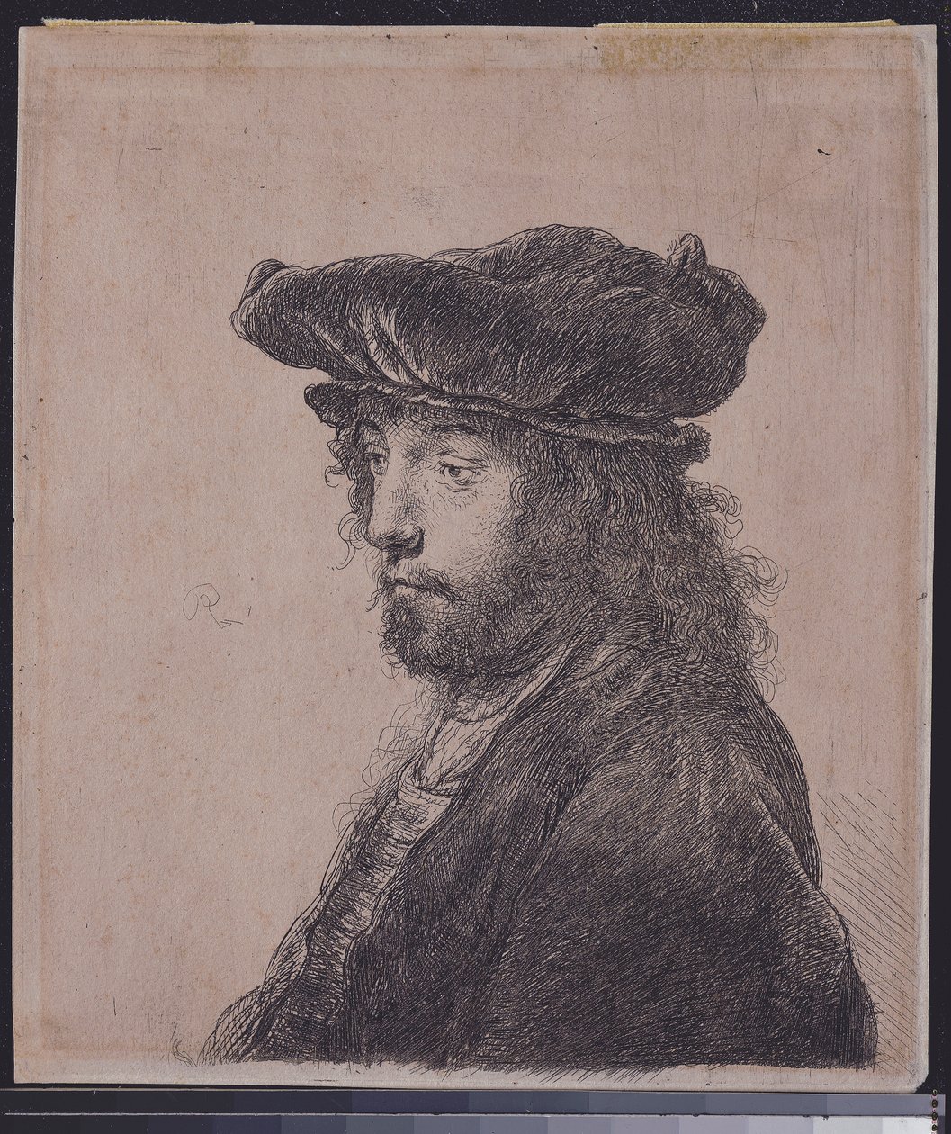 Het vierde oosterse hoofd, c.1635 door Rembrandt van Rijn